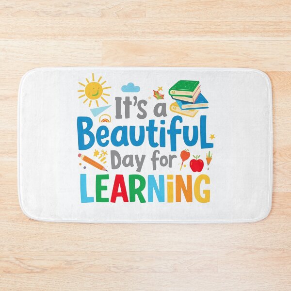 Item preview, It’s a Beautiful Day for Learning Positive Teacher T‑Shirt, Funny Shirt, Valentine Shirt gift, Valentine Day Cut File designed and sold by GAIDREDA.