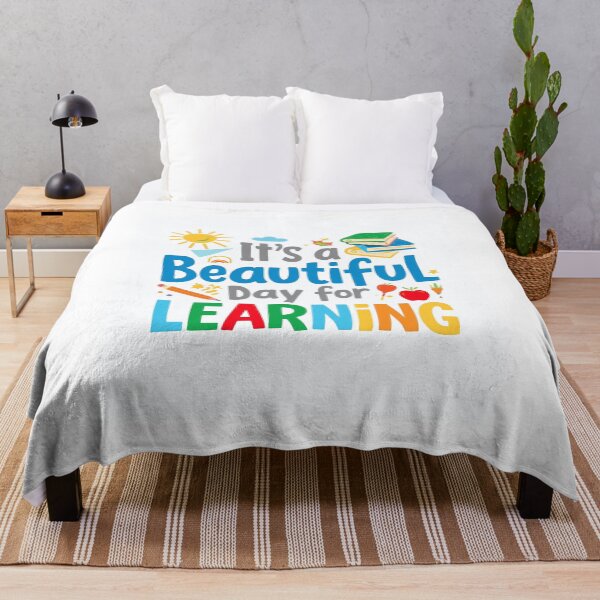 Item preview, It’s a Beautiful Day for Learning Positive Teacher T‑Shirt, Funny Shirt, Valentine Shirt gift, Valentine Day Cut File designed and sold by GAIDREDA.