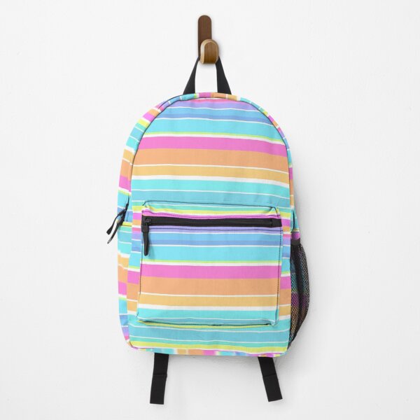 Item preview, Beachy Tropical Stripes Pastel SM designed and sold by SSSowers.