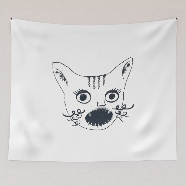 Item preview, Cat Shark Vampire dark designed and sold by helengarvey.
