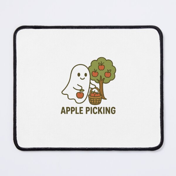 Item preview, Cute Ghost Goes Apple Picking! designed and sold by dana-artist.