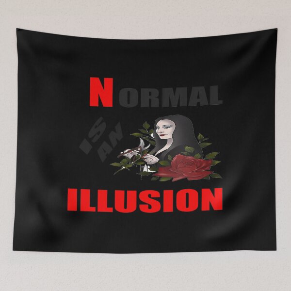 Item preview, Normal Is An Illusion designed and sold by innabeufrov.