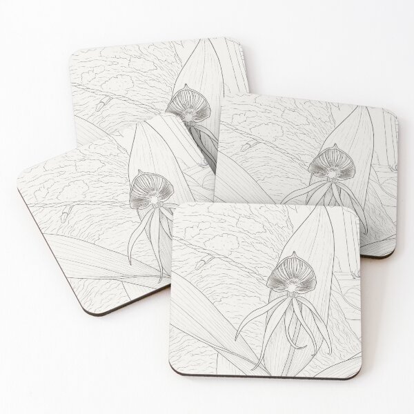 Item preview, Orchid Drawing designed and sold by Zen_Zero.