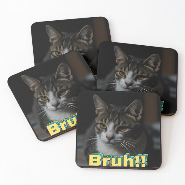Item preview, Bruh!! cat designed and sold by DreamDarker.