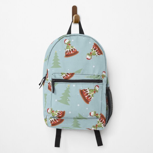 Item preview, Christmas Dinosaur on a Cake – Festive Holiday Design designed and sold by Sore Creations.