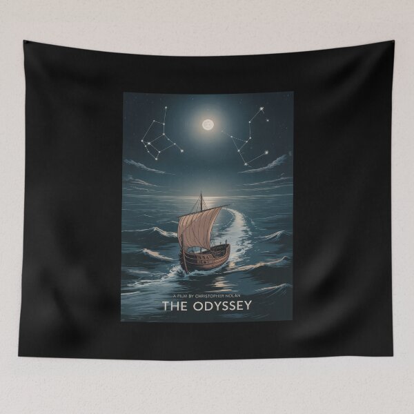 Item preview, The Odyssey — Moonlit Wake Minimal designed and sold by Enea Kelo.
