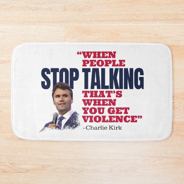 Item preview, Charlie Kirk Don't Stop Talking designed and sold by Strong Tee.