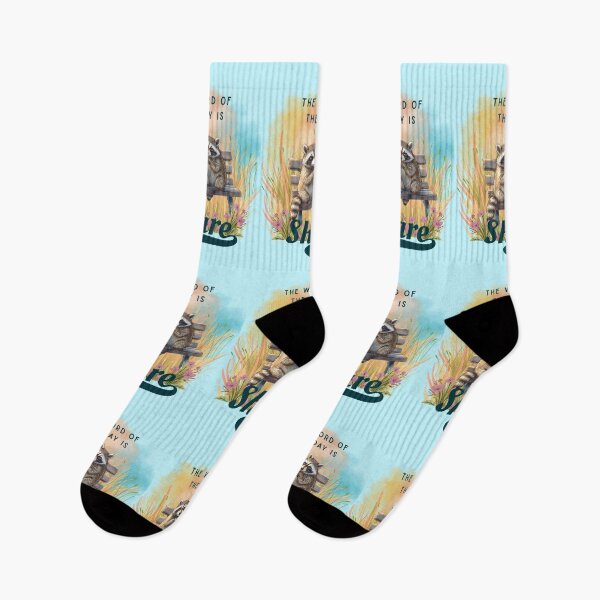 Item preview, Raccoons Sharing Bread in the Park designed and sold by Ciervo Primavera.
