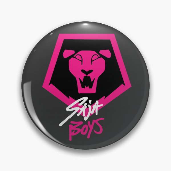 Item preview, Saja boys logo button pin designed and sold by aMysticalArtist.