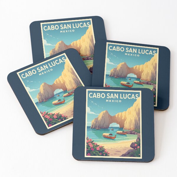 Item preview, A Vintage Illustration of Cabo San Lucas - Mexico  designed and sold by GoodOldVintage.