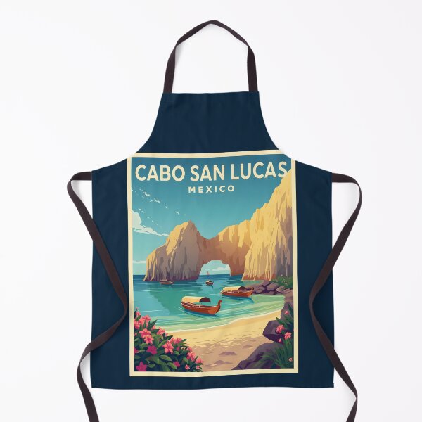 Item preview, A Vintage Illustration of Cabo San Lucas - Mexico  designed and sold by GoodOldVintage.