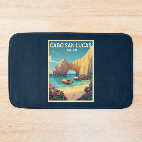 Item preview, A Vintage Illustration of Cabo San Lucas - Mexico  designed and sold by GoodOldVintage.