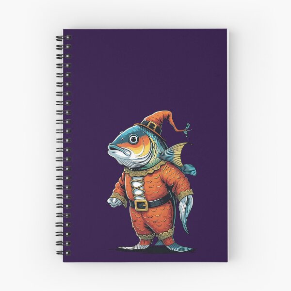 Item preview, Halloween Wizard Fish  designed and sold by DariaCraft.