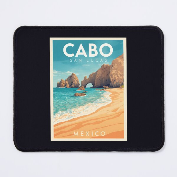 Item preview, A Vintage Illustration of Cabo San Lucas - Mexico designed and sold by GoodOldVintage.