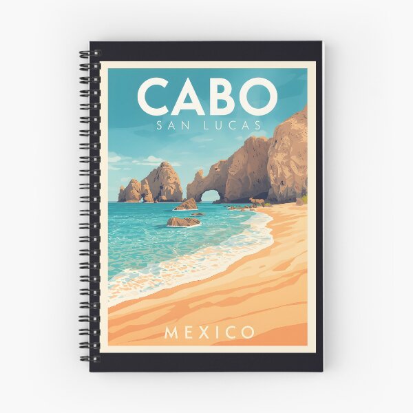 Item preview, A Vintage Illustration of Cabo San Lucas - Mexico  designed and sold by GoodOldVintage.