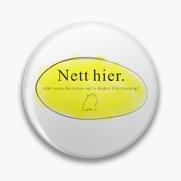 Item preview, nett hier baden-wurttemberg designed and sold by centlia.