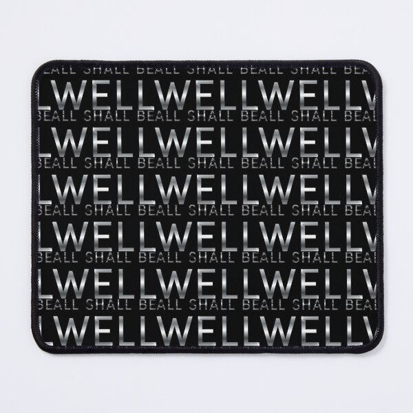 Item preview, Copy of All Shall Be Well – Elegant Silver Script Typography designed and sold by MotivAura.