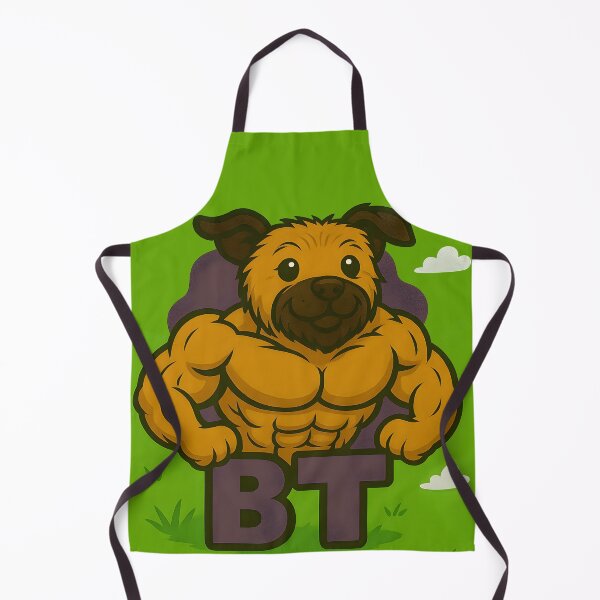 Item preview, BT – Muscular Border Terrier Comic T-Shirt designed and sold by anniejunoaxie.