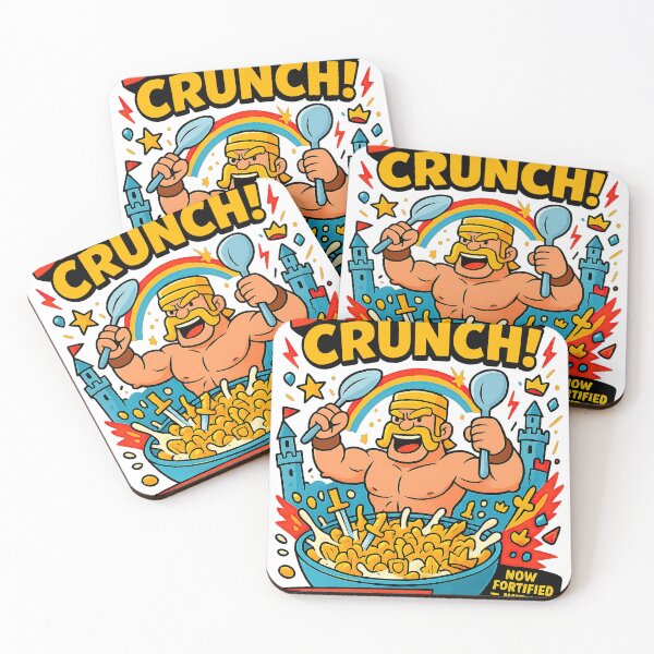 Item preview, Barbarian Crunch Cereal Box designed and sold by Drip stamp.