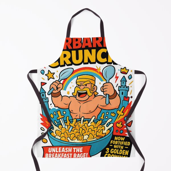 Item preview, Barbarian Crunch Cereal Box designed and sold by Drip stamp.