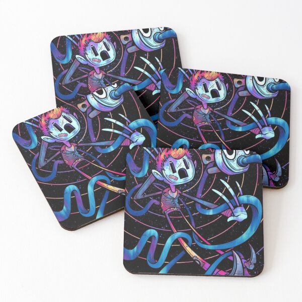 Item preview, Psychedelic Plug Monster | Trippy Cyberpunk Chaos Art designed and sold by purrinink.