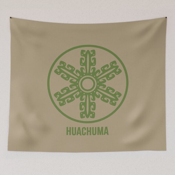 Item preview, HUACHUMA CACTUS DESIGN. GREEN PRINT. designed and sold by 5hertz.