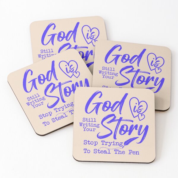 Item preview, God Is Still Writing Your Story | Inspirational Christian Quote | Faith-Based Encouragement & Motivational Scripture Art designed and sold by Hope & Light Designs.