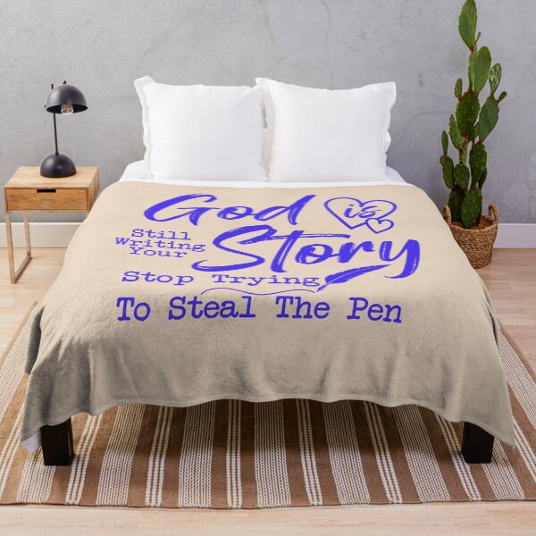 Item preview, God Is Still Writing Your Story | Inspirational Christian Quote | Faith-Based Encouragement & Motivational Scripture Art designed and sold by Hope & Light Designs.
