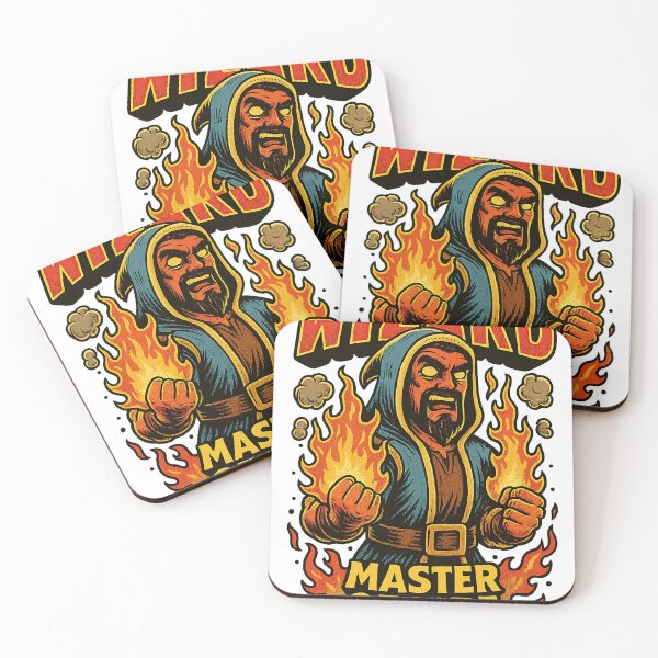 Aperçu de l'œuvre Wizard Clash Royale créée et vendue par Drip stamp.