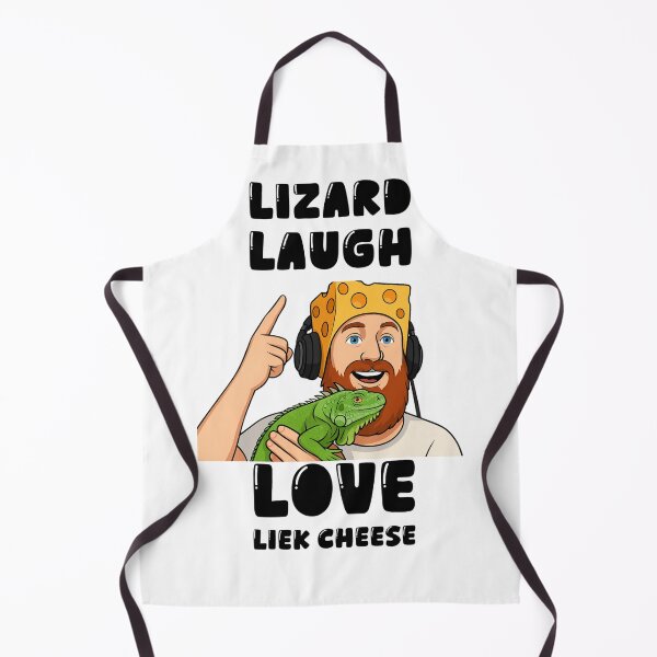 Item preview, Lizard Laugh Love Liek Cheese Funny Meme Shirt designed and sold by MonsterGamerDash.