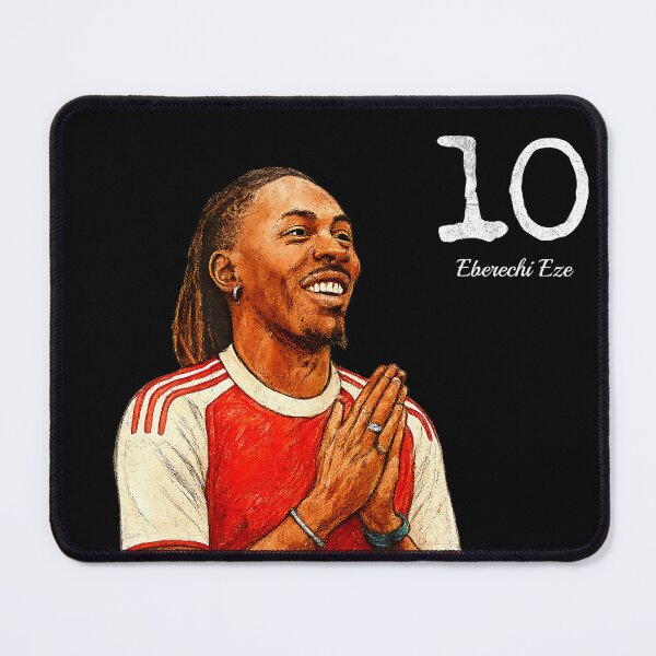 Item preview, Ebereche Eze 10 Shirt – Arsenal F.C 2025/26 designed and sold by GoonerGalaxy86.