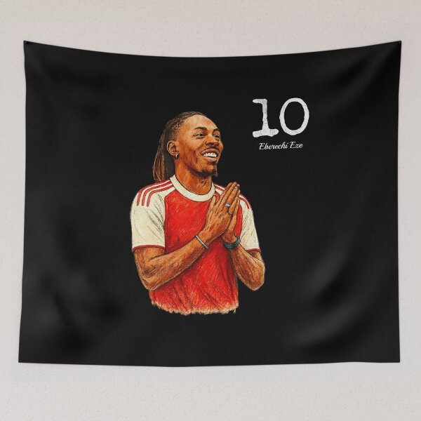 Item preview, Ebereche Eze 10 Shirt – Arsenal F.C 2025/26 designed and sold by GoonerGalaxy86.