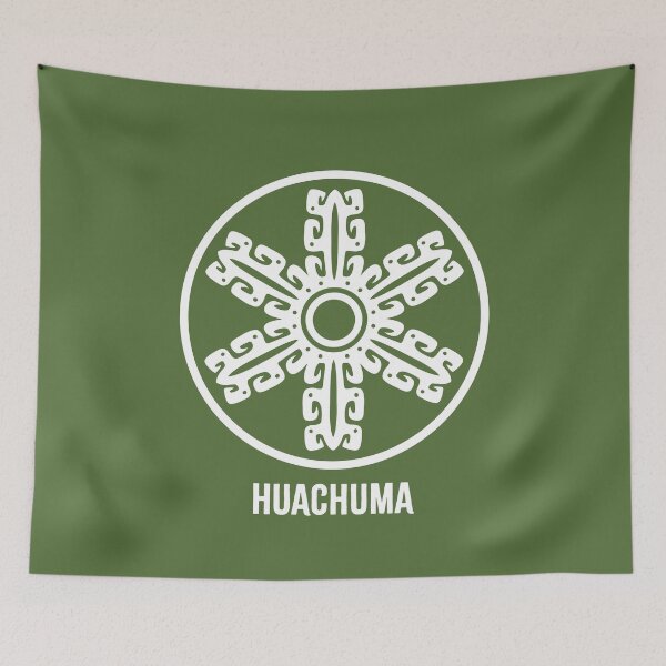 Item preview, HUACHUMA CACTUS DESIGN. WHITE PRINT. designed and sold by 5hertz.