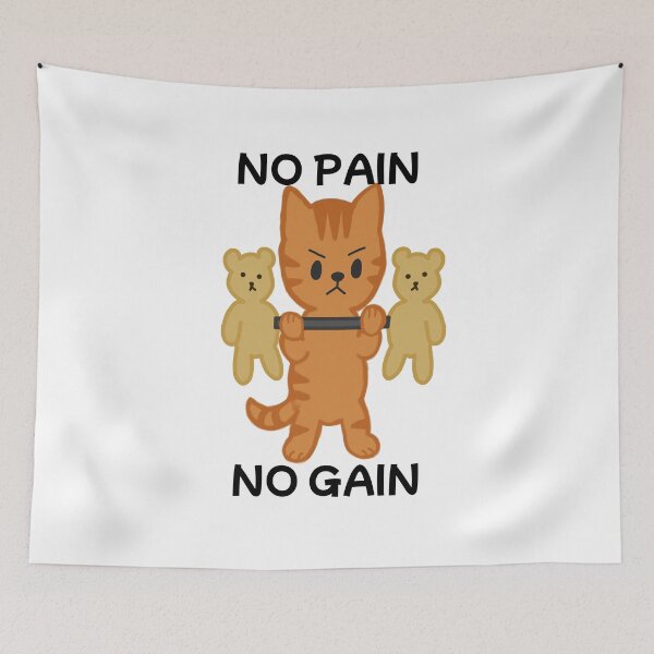 Item preview, No Pain No Gain designed and sold by toni-aguilar22.