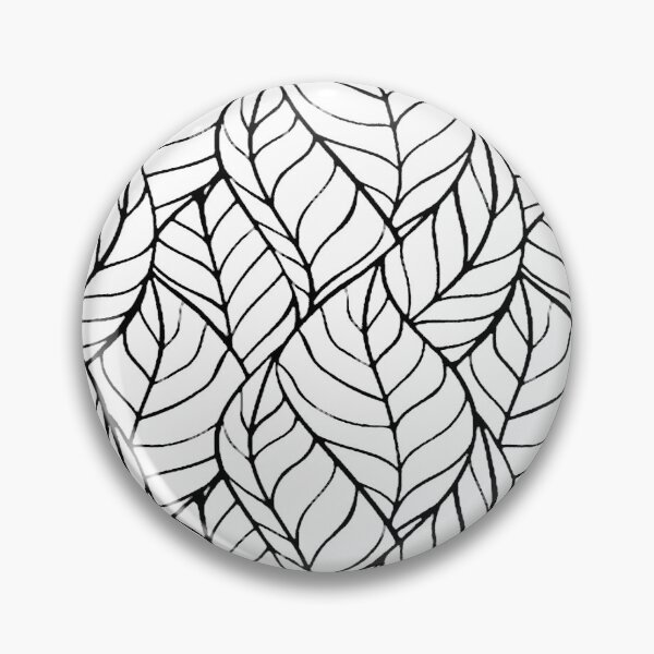 Item preview, Leaf Line Pattern designed and sold by ViaARTfactory.