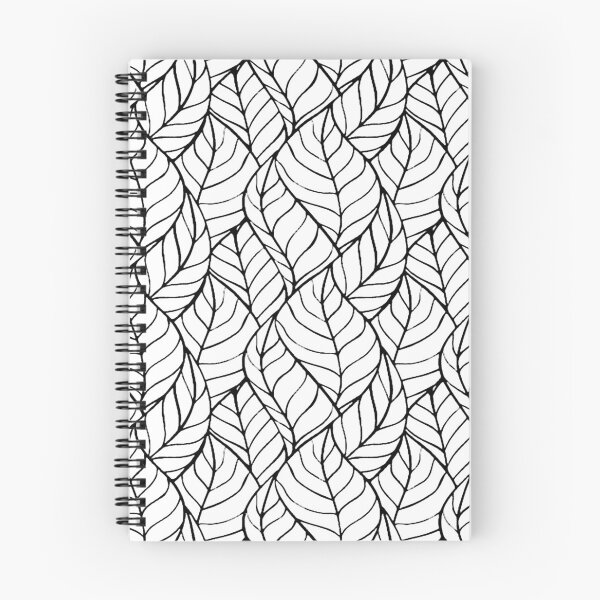 Item preview, Leaf Line Pattern designed and sold by ViaARTfactory.