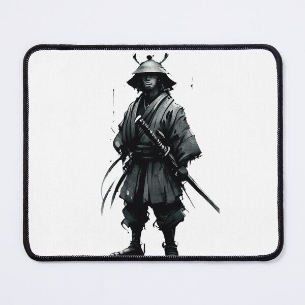 Item preview, japanes samurai black ink style designed and sold by nour ⭐⭐⭐⭐ ⭐.