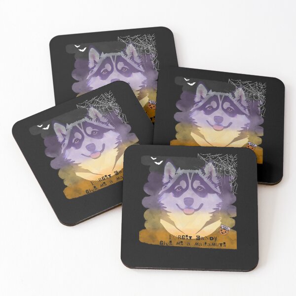 Item preview, Forget candy Give me a Malamute -  for haloween designed and sold by Polarctica.