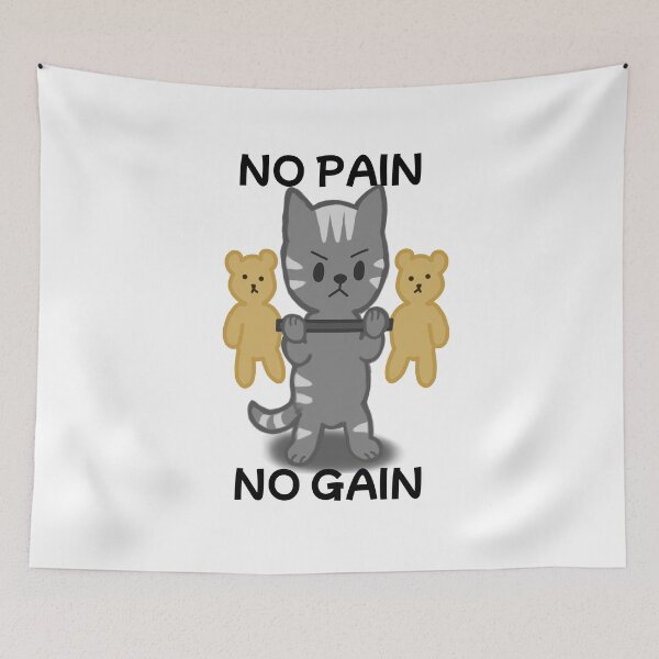 Item preview, No Pain No Gain designed and sold by toni-aguilar22.
