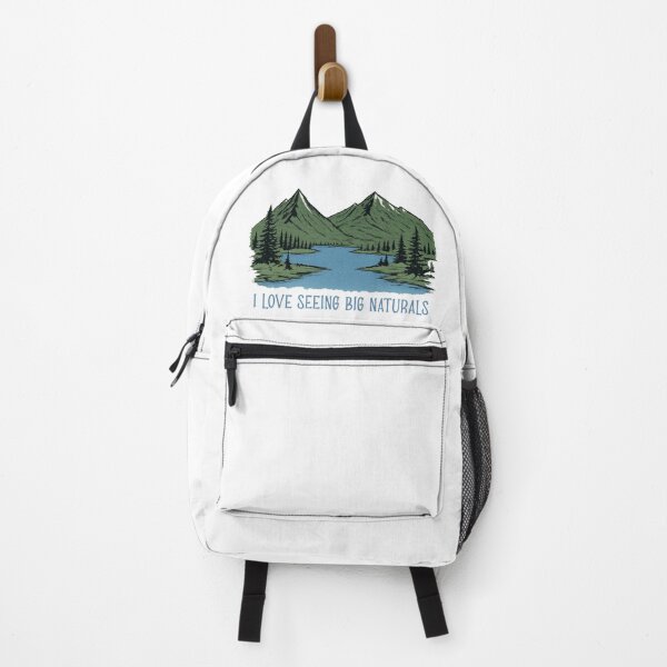 Item preview, Funny Mountain Nature Pun Design – I Love Seeing Big Naturals designed and sold by ldjcustomdesign.