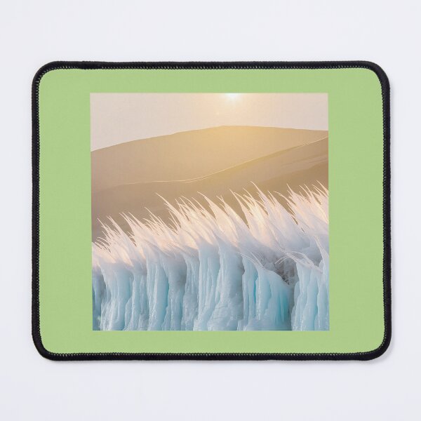 Item preview, Frozen Grass Ice Formations Sunset designed and sold by Michael Davis.