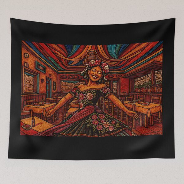 Item preview, The Mexican dance, dancer and Happiness #1 designed and sold by Helios Be. Lavsh.