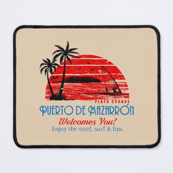 Item preview, Red Sun Puerto de Mazarrón designed and sold by mzrn-souvenirs.