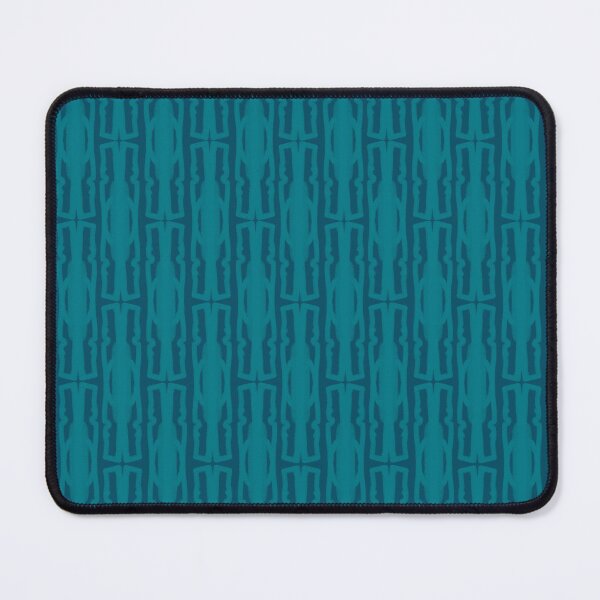 Item preview, Organic Geometrics Pattern in Moroccan Teal Blue Tones designed and sold by kierkegaard.