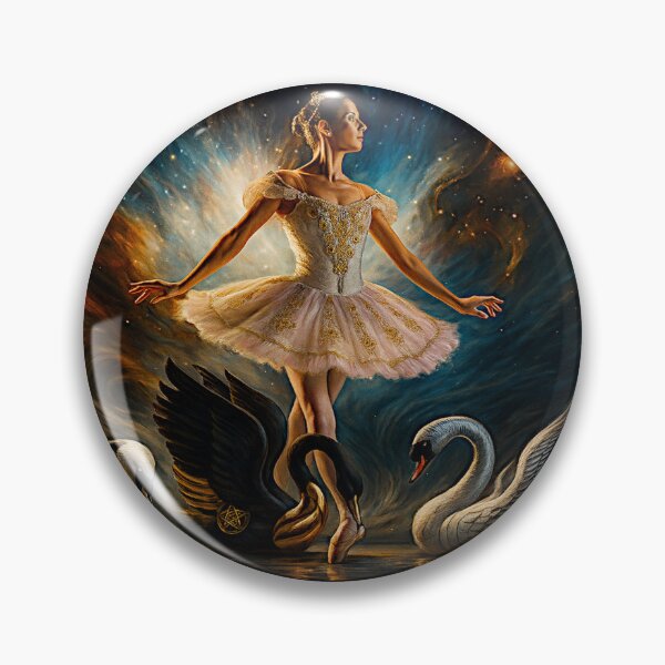 Item preview, The space,  dance, dancer and Swans #1 designed and sold by Helios Be. Lavsh.