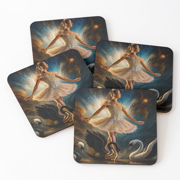 Item preview, The space,  dance, dancer and Swans #1 designed and sold by Helios Be. Lavsh.