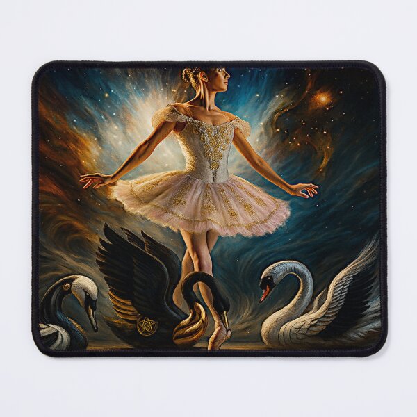 Item preview, The space, dance, dancer and Swans #1 designed and sold by Helios Be. Lavsh.