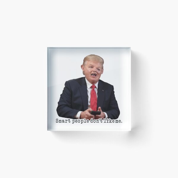 Item preview, Sloth Trump Smart People Don't Like Me designed and sold by Metro Bionic.