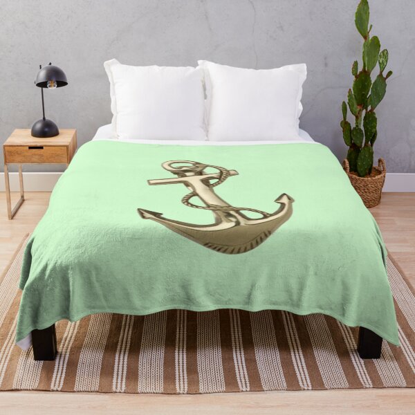 Item preview, Mint Gold Anchor Nautical designed and sold by ChristinasMess.