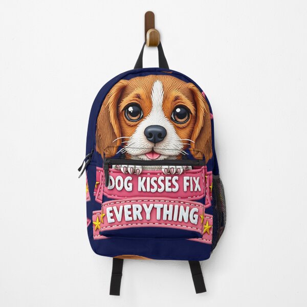 Item preview, Dog Kisses Fix Everything Cute Puppy Funny Dog Lover Gift Design designed and sold by ArtDesignTp.